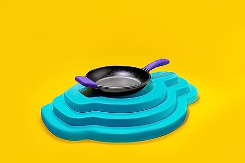 Lodge Bold Dishwasher Safe Silicone Hot Handle Holder, Vivid Purple - image 3