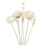 7 varillas de ratán para fragancias de perfume, difusor de aceite, flores, decoración floral para el hogar y la oficina