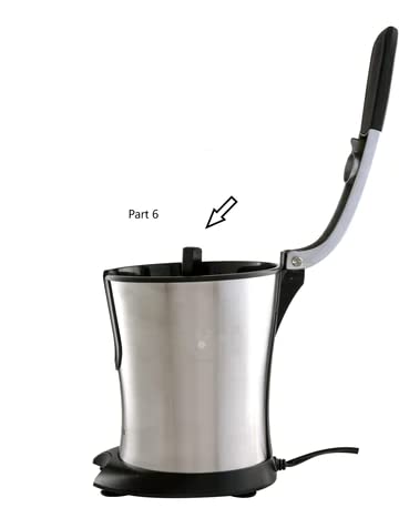 shaft replacement for Eurolux citrus juicer ELCJ-1600S ELCJ-1700S ELCJ1900S ELCJJ3000