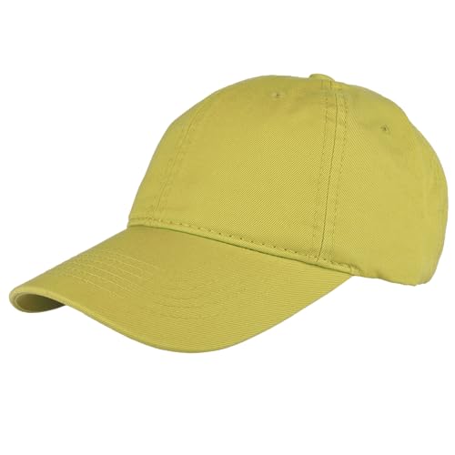 Image of Gelante Cotton Twill Washed Unstructure Baseball Cap - Adjustable Blank Hat for Men Women - Wholesale Bulk Lot of 6 Pack