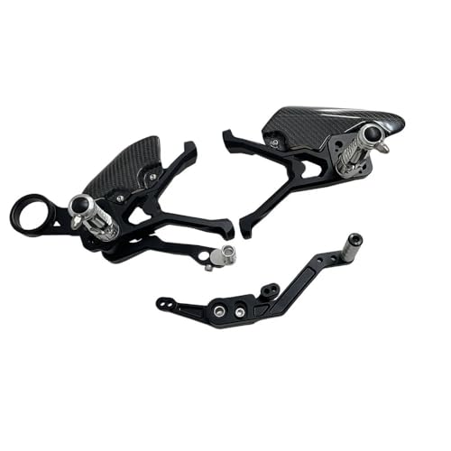 Repose-pieds réglables S1000RR 2019-2025 de haute précision pour moto de piste