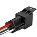 Weasch 2 Pack 48V 40/30A Car Relay Harness, 5-Pin SPDT, 12AWG Harness Sockets, Automotive Switches and Starters, for Automotive Truck Van Motorcycle Boat