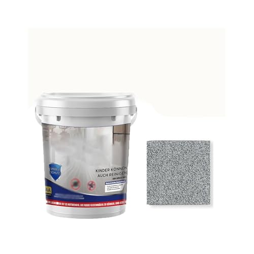 Generic High-Gloss Marble Effect Epoxy Floor Coating, 0.5L Water-Based Epoxy Floor Paint, Light Gray