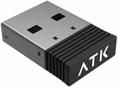 ATK Wireless Dongle Series – 1K / 4K / 8K / Nano 8K Gaming Receivers – Ultra-Low Latency USB-C Adapters for Gaming Mice (VXE 4K)