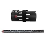 Moliuoly Fischmesslineal für Angelwettbewerbe, wasserdichtes PVC, knitterfrei