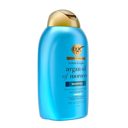 OGX Hydrate & Repair + Argan Oil of Morocco Shampoo, 13 fl oz - image 4