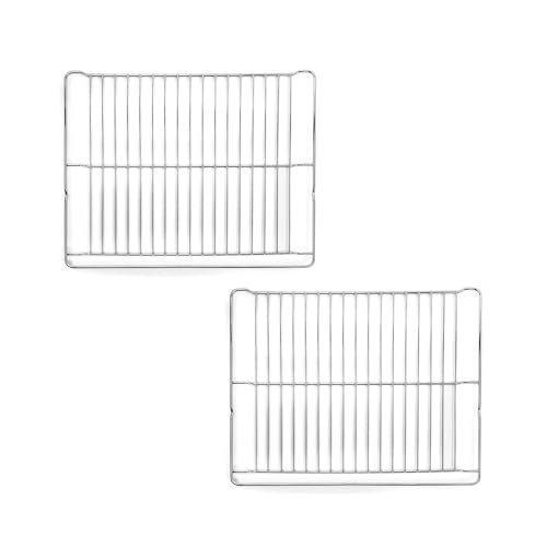 MIRTUX 2 x Backofenrost 45 x 37,5 cm Originalcode: 481010635612 passend für Modelle von Whirpool, Ariston, Indesit, Bauknecht, Hotpoint, Ignis, Ikea, Laden, Elia, etc.