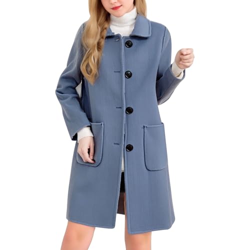 Fall Coats for Women 2025 Single Breasted Trench Coat Mid Long Classic Lapel Windproof Slim Tops Early Fall Fashion