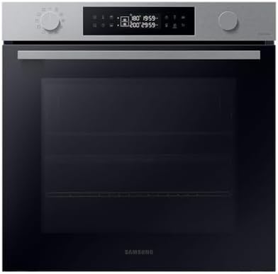 Horno Pirolítico Samsung Dual Cook 1200W 76L Acero inoxidable (NV...