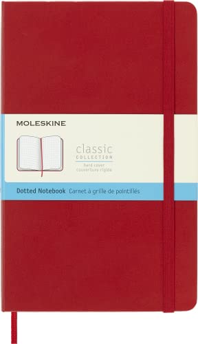 Moleskine Classic QP066F2 Notatnik, Czerwony, 240 stron