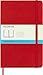 Produktbild Moleskine - Klassisches Notizbuch mit Punktraster - Hardcover mit Elastischem Verschlussband - Farbe Scharlachrot - Größe A5 13 x 21 cm - 208 Seiten