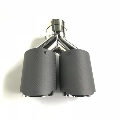 Tubo de escape de alta calidad para Benz: Acero inoxidable y fibra de carbono en modelo Y