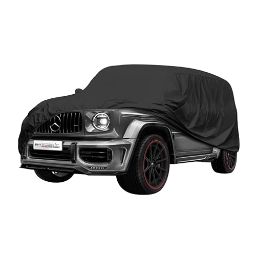 Image of 100% Custom Made Full car Cover for W463 w464 G Class Wagon Truck G550 G63 AMG G500 G350 Protect car Premium car Cover, UV Sun, Rain, Dust Element, Wind, Dirty Proof (Premium Outdoor + Cotton)
