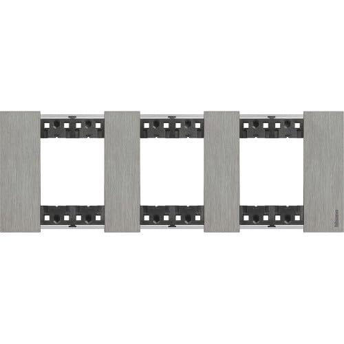 Legrand KA4802M3ZG placa de pared y cubierta de interruptor empotrable moderna