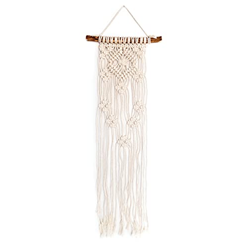 Solid Oak Small Format Macrame Kit-Lacy Squares #TOP1