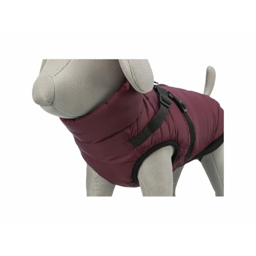 TRIXIE Pirou Winter Harness Mantel, Größe S: 33 cm, Sangria