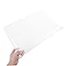 SOPOTUTU 1 Set Clear Plastic Sneeze Guard Divider Board Self Standing Privacy Shields for Student Desks Dining Areas and Public Spaces Easy Install Compact Design