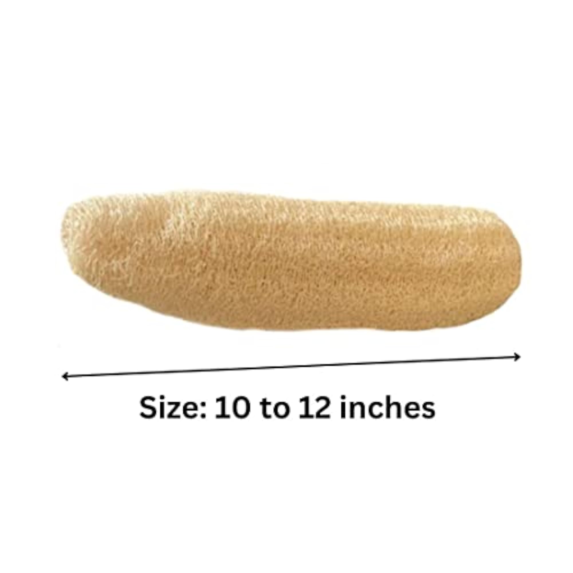 Natural Organic Loofah Body Scrubber, Pack of 5