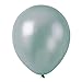 Topenca Supplies Party Solid Metallic Latex Balloons, 50-Pack, 12-Inch, Light Green