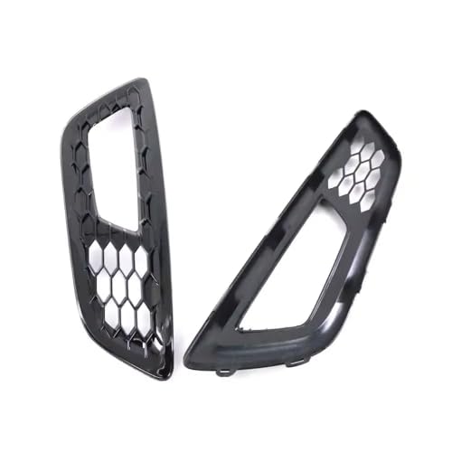 Cache de feu antibrouillard pour Ford Focus MK3 S SE 2015-2018 noir brillant en nid d'abeille