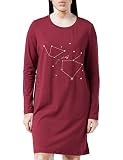 Iris & Lilly Damen ch2501 Nachthemdresses/Nachthemden, Burgunderrot, 38