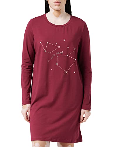 Preisvergleich Produktbild Iris & Lilly Damen ch2501 Nachthemdresses / Nachthemden, Burgunderrot, 42