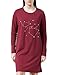 Produktbild Iris & Lilly Damen ch2501 Nachthemdresses/Nachthemden, Burgunderrot, 42