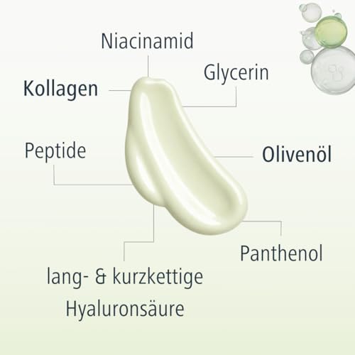 medipharma cosmetics Olivenöl Kollagen Hydro-Cremegel – Mit Niacinamid & Kollagen – Mildert Falten – Stärkt die Hautelastizität – Spendet intensive Feuchtigkeit