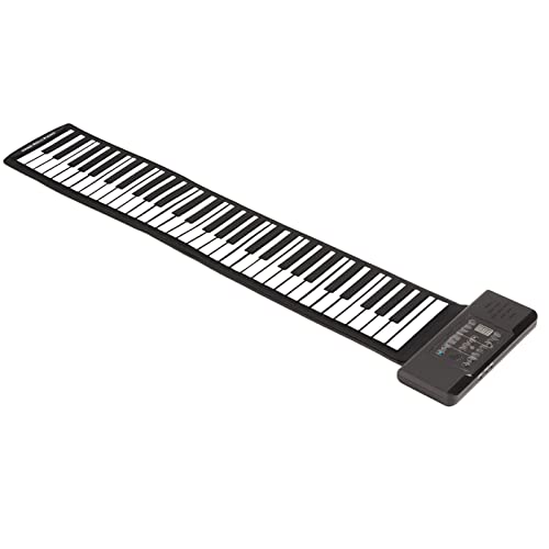 VBESTLIFE Piano Enroulable, 61 Touches, Piano électronique MIDI Portable, écran LED, Piano à Main électronique, Clavier… - Les Beatles, Paul McCartney, John Lennon, RIngo Starr, George Harrison VBESTLIFE Piano Enroulable, 61 Touches, Piano électronique MIDI Portable, écran LED, Piano à Main électronique, Clavier… – Image 7