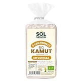 SOLNATURAL Pan TIERNO DE KAMUT SIN Corteza Bio 300 g, Negro