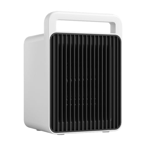 Aparatos de Calefacción Eléctrica Complementaria,Dispositivo de Calefacción Ligero con Ventilador,Calefacciones Eléctricas para Interiores - Para Al Aire Libre Camping Habitación Garaje Tienda Baño