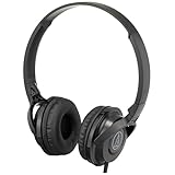 オーディオテクニカ ATH-S100 BK ヘッドホン 有線 STREET MONITORING DJ ポータブル オンイヤーヘッドホン ブラック