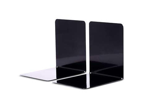 MAUL Serre-Livre en Métal (2 Pièces) 14 x 12 x 14 cm, Organisateur, Décoration pour le Livre, l'Étagère, le Bureau et la Maison, Métal Élégant dans un design...