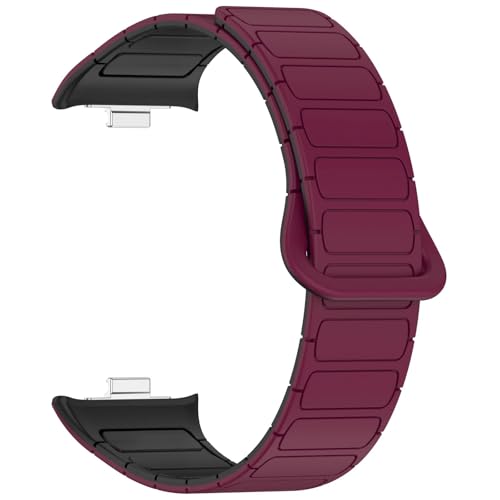 [�����ȓX] �ɓK��Redmi watch6/5/4 ���v�����p���X�g�o���h���c�[�g���J���[�̃w�����{�[���X�|�[�c�V���R���X�g���b�v(Wine red black)