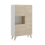 Oh là là Home | Aparadores y Consolas - Aparador Vertical Blanco Madera Vinan | Envío Desde España y Portugal