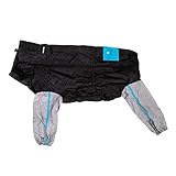 ZippyPaws Adventure Dog Raincoat - Waterproof Rain Jacket for Small & Large Dogs, Reusable Dog Poncho - Teal, Medium