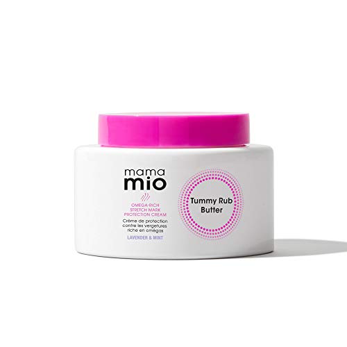 Mama Mio Tummy Rub Butter Lavender & Mint, Bergamot, orange, lemon/mandarin, violet, orris/patchouli, vanilla, 4.1 fl. oz.
