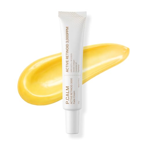 P.CALM Active Retinoid 3000 Fade Cream | Advanced Retinoid Night Cream for Smooth & Even-Looking Skin, Helps Support Skin Texture & Tone | 20g / 0.7 oz