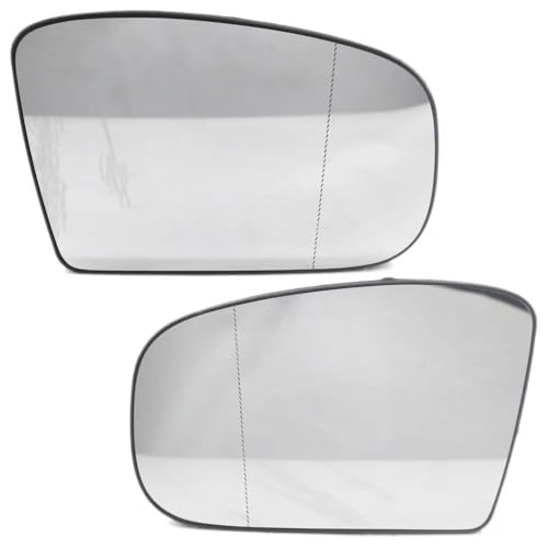 Verre rétroviseur Benz W220 S500 - 2X miroir latéral de porte grand angle chauffé