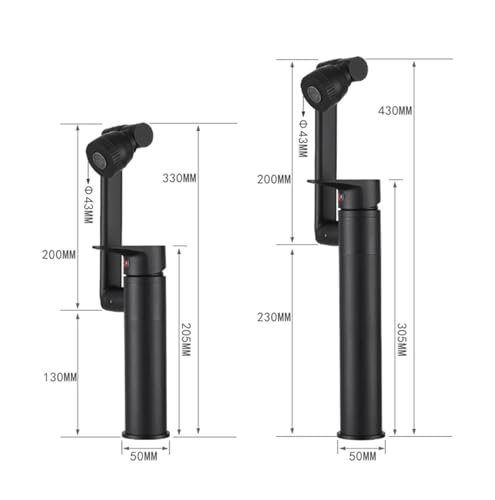 Robinet mitigeur cascade de salle de bain rotatif pour lavabo et vasque - 4