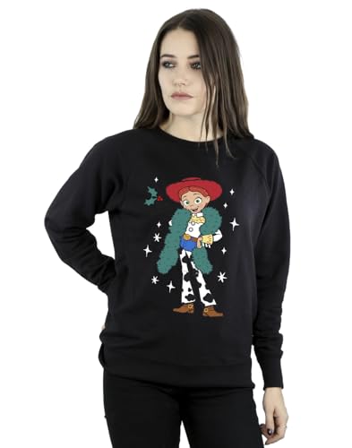 Image of Disney Women's Toy Story Howdy Holidays Sweatshirt Black Medium