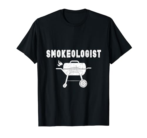 Smokeologist Grilling BBQ Lovers Funny BBQ T-Shirt