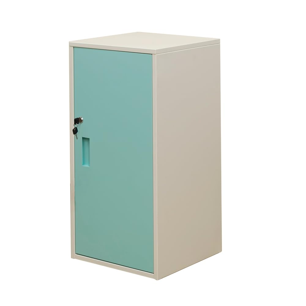 キューブBOX 鍵付きロッカー ハイタイプ ブルー Amazon.co.jp