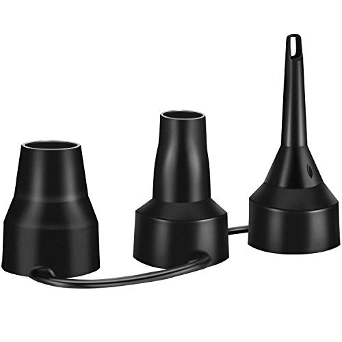 Replacement Nozzles Air Pump Nozzles 3 Sizes Head Plastic Pump Nozzles for Partial Air Bed Air Mattress Inflatable Pool Sofa