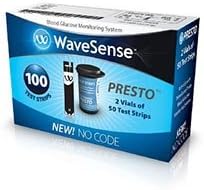 Wavesense Presto Test Strips - 100 each