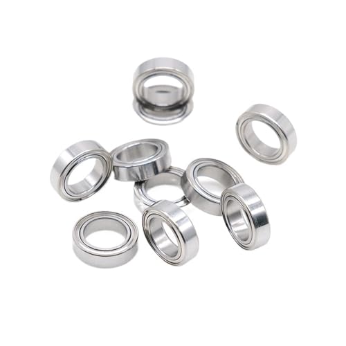 Roulement miniature MR128ZZ en acier chromé ABEC-7 de haute précision 8x12x3.5mm