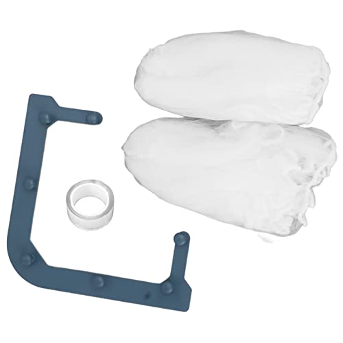 Portafiltro práctico para desagüe de cocina con bolsas desechables (azul) miniatura 4