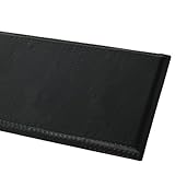 tonchean 3' x 7' Anti Fatigue Mats Industrial Extra Thick 15/16" Ergonomic Standing Floor Pad, Work Mats for Machinist Workshop Garage, Reducing Pressure - Black