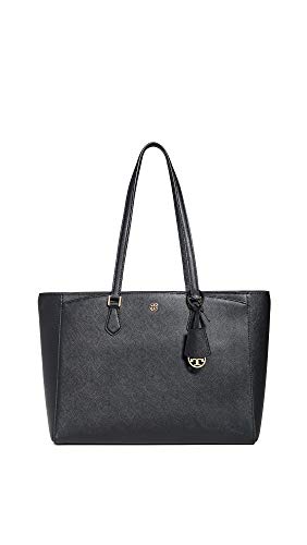 Tory Burch Women's Robinson Tote, Black, One Size
