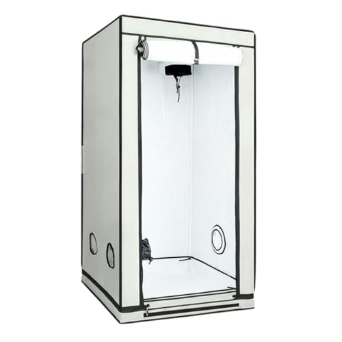 HOMEbox Ambient Q80+ Growbox 80x80x180 cm - Carpa de Cultivo Gabinete de Cultivo Carpa de Cultivo Carpa de Cultivo Carpa de Cultivo Homebox Cultivo a Prueba de luz Cultivo de Interior